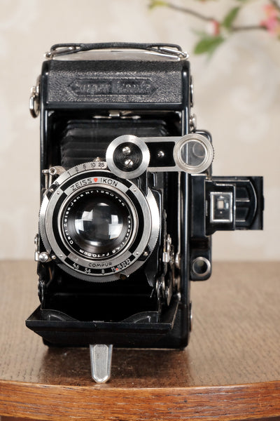 1933 Zeiss Ikon Super Ikonta C 6x9, Tessar lens, CLA'd, Freshly Serviced! - Zeiss-Ikon- Petrakla Classic Cameras