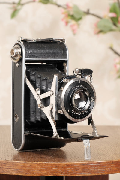 Excellent! 1936 Ihagee 6x9 Ultrix. CLA'd, Freshly Serviced! - Ihagee- Petrakla Classic Cameras