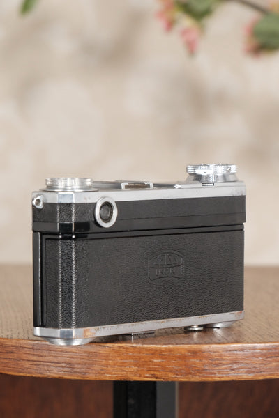 Excellent! 1936 Zeiss Ikon Contax II with Sonnar.  CLA'd, Freshly Serviced! - Zeiss-Ikon- Petrakla Classic Cameras