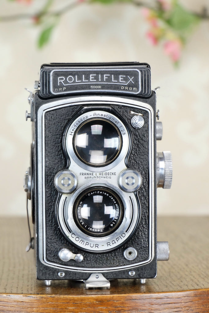 SUPERB! 1938 Rolleiflex Automat, Freshly Serviced, CLA’d - Frank & Heidecke- Petrakla Classic Cameras