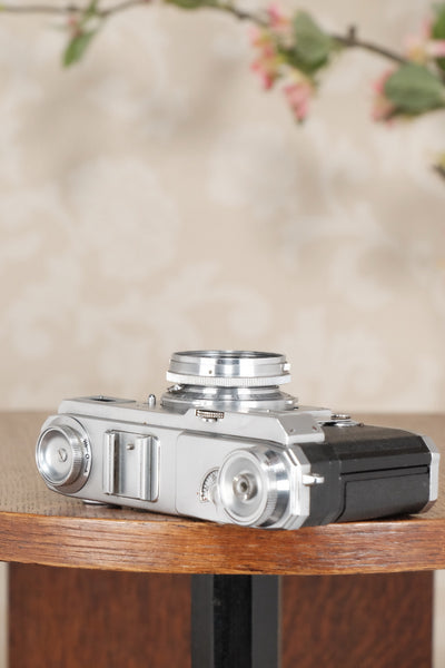 Excellent! 1936 Zeiss Ikon Contax II with Sonnar.  CLA'd, Freshly Serviced! - Zeiss-Ikon- Petrakla Classic Cameras