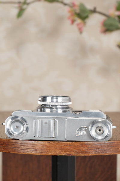 Excellent! 1936 Zeiss Ikon Contax II with Sonnar.  CLA'd, Freshly Serviced! - Zeiss-Ikon- Petrakla Classic Cameras