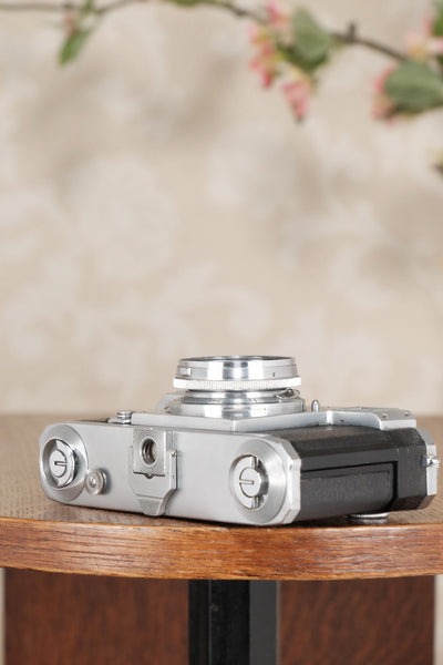 Excellent! 1936 Zeiss Ikon Contax II with Sonnar.  CLA'd, Freshly Serviced! - Zeiss-Ikon- Petrakla Classic Cameras