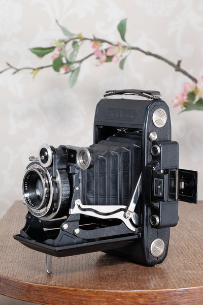 Excellent! 1935 Zeiss Ikon 6x9 Super Ikonta C, Tessar lens CLA’d,  Freshly Serviced!