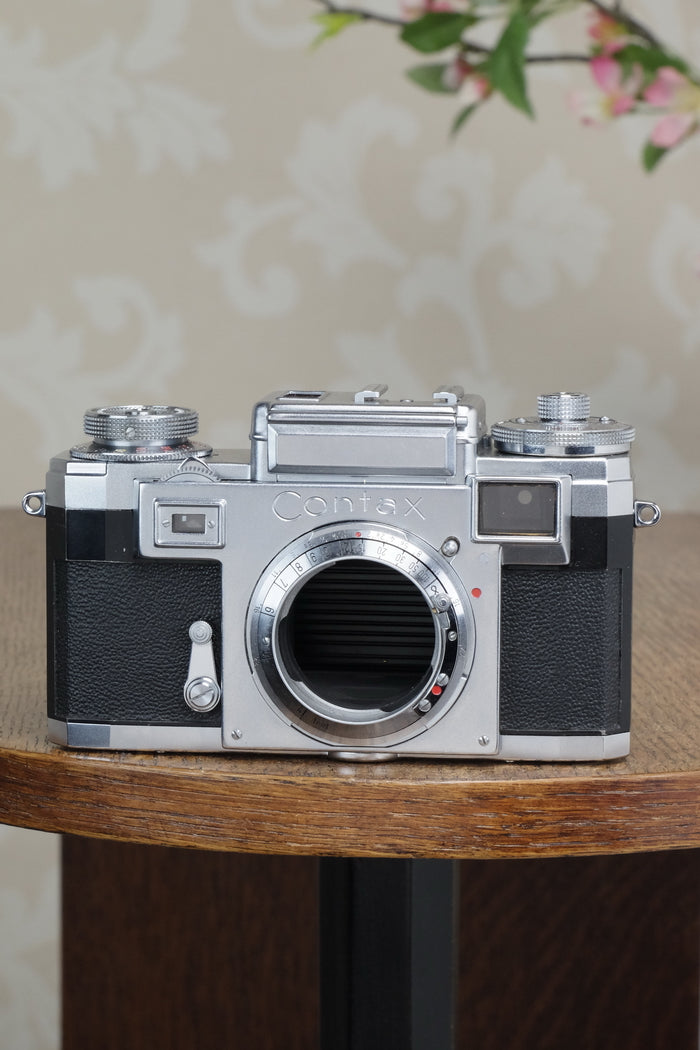Superb! 1956 Zeiss Ikon Contax IIIa, CLA'd, Freshly Serviced! - Zeiss-Ikon- Petrakla Classic Cameras