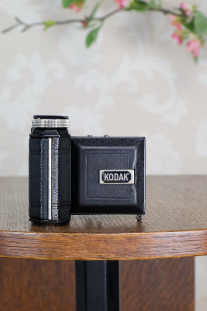SUPERB! 1935 Black Kodak Retina I, CLA'd, Freshly Serviced! - Kodak- Petrakla Classic Cameras
