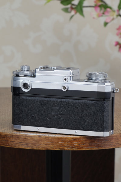 Superb! 1956 Zeiss Ikon Contax IIIa, CLA'd, Freshly Serviced! - Zeiss-Ikon- Petrakla Classic Cameras