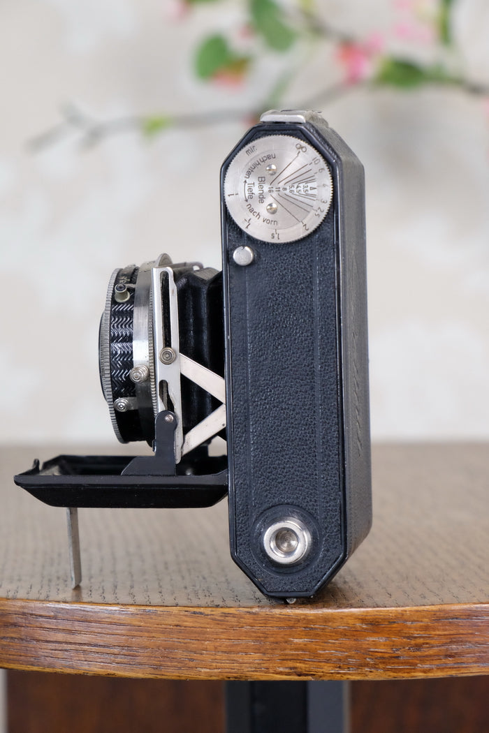 SUPERB! 1935 Black Kodak Retina I, CLA'd, Freshly Serviced! - Kodak- Petrakla Classic Cameras