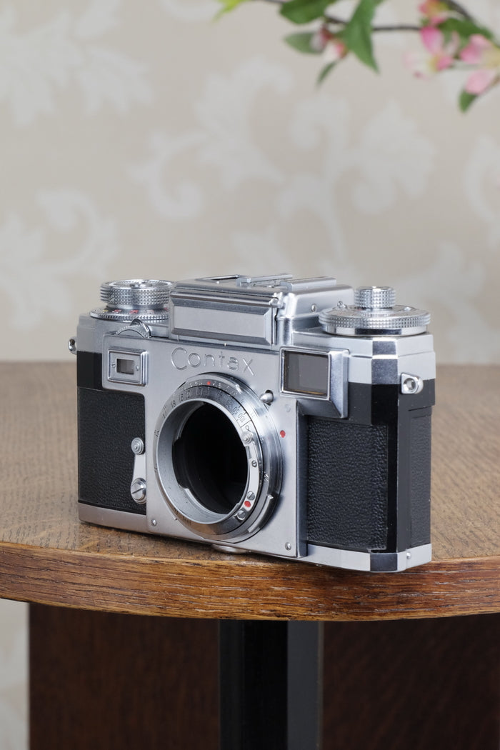 Superb! 1956 Zeiss Ikon Contax IIIa, CLA'd, Freshly Serviced! - Zeiss-Ikon- Petrakla Classic Cameras
