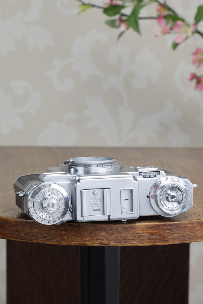 Superb! 1956 Zeiss Ikon Contax IIIa, CLA'd, Freshly Serviced! - Zeiss-Ikon- Petrakla Classic Cameras