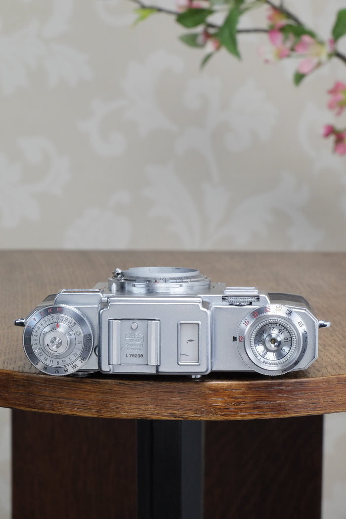 Superb! 1956 Zeiss Ikon Contax IIIa, CLA'd, Freshly Serviced! - Zeiss-Ikon- Petrakla Classic Cameras