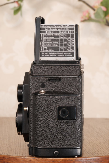 Original 1934 , Zeiss-Ikon Art Deco “Coffee-can” Ikoflex, 850/16, CLA'd  Freshly Serviced! - Zeiss-Ikon- Petrakla Classic Cameras