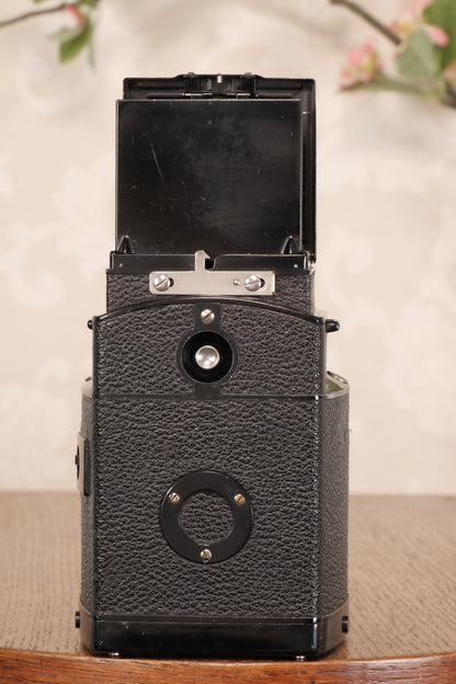 Original 1934 , Zeiss-Ikon Art Deco “Coffee-can” Ikoflex, 850/16, CLA'd  Freshly Serviced! - Zeiss-Ikon- Petrakla Classic Cameras