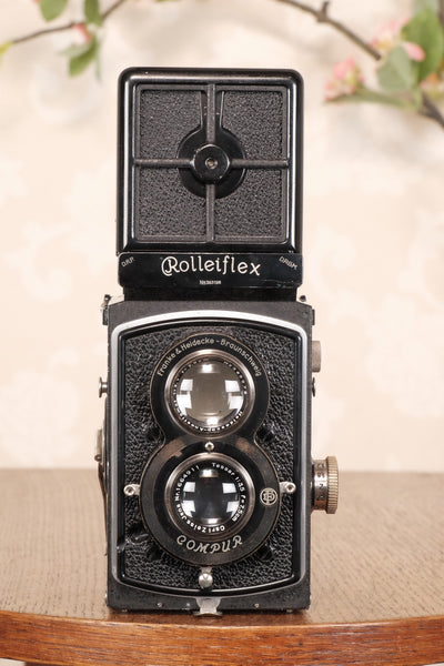 1935 Old Standard Rolleiflex, Freshly Serviced, CLA’d - Frank & Heidecke- Petrakla Classic Cameras