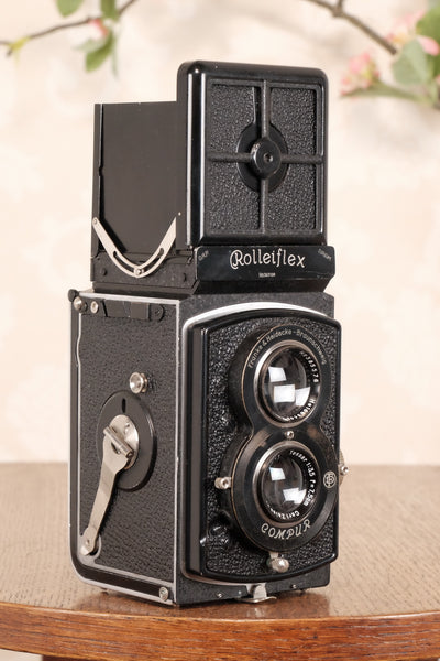 1935 Old Standard Rolleiflex, Freshly Serviced, CLA’d - Frank & Heidecke- Petrakla Classic Cameras