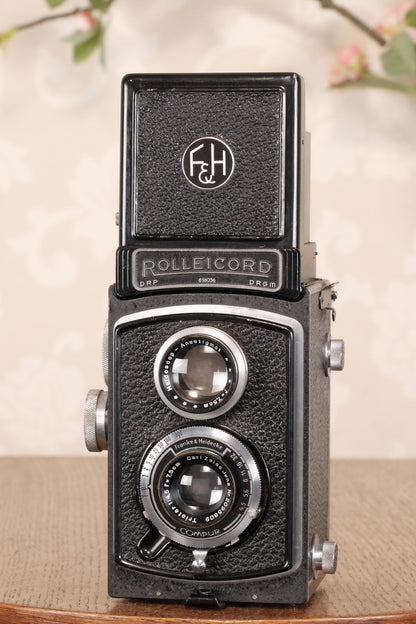 1937 Rolleicord , CLA'd, Freshly Serviced! - Frank & Heidecke- Petrakla Classic Cameras