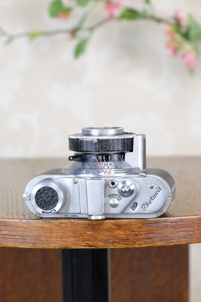 1947 Photavit Subminiature Camera, CLA'd, Freshly Serviced! - Photavit- Petrakla Classic Cameras