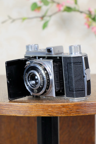 1938 Kodak Retina I, type 141, German production, Nagel factory for European market, CLA'd, Freshly Serviced! - Kodak- Petrakla Classic Cameras