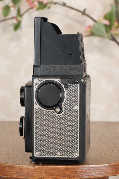 Superb! 1935 Art-Deco Nickel-plated Rolleicord  CLA’d, Freshley Serviced! - Frank & Heidecke- Petrakla Classic Cameras