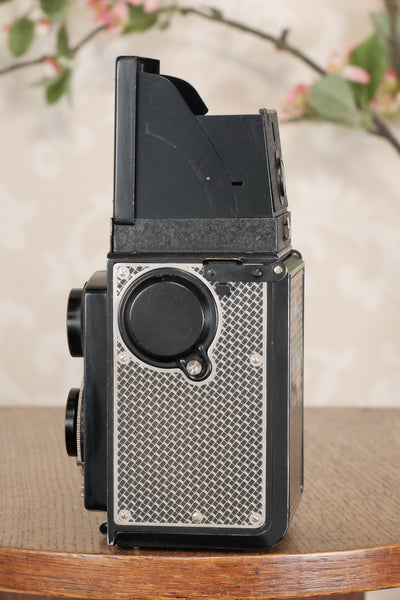 Superb! 1935 Art-Deco Nickel-plated Rolleicord  CLA’d, Freshley Serviced! - Frank & Heidecke- Petrakla Classic Cameras