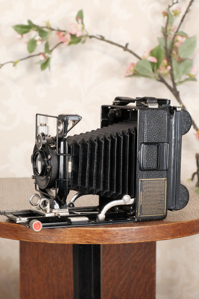 Superb! 1930 Voigtlander Bergheil Camera with Heliar lens! Freshly serviced, CLA'd! - Voigtlander- Petrakla Classic Cameras