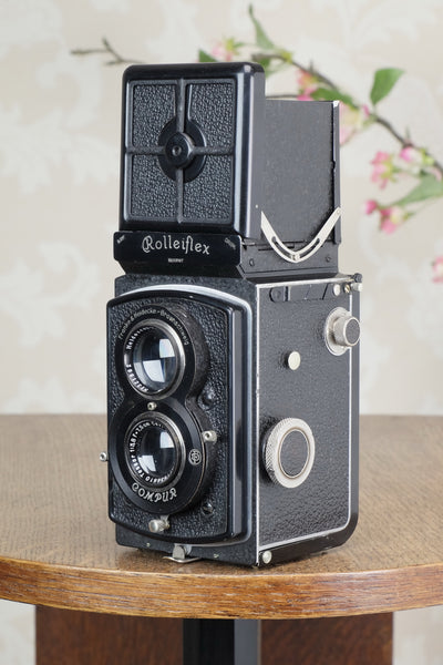 Excellent! 1935 Old Standard Rolleiflex, Freshly Serviced, CLA’d! - Frank & Heidecke- Petrakla Classic Cameras