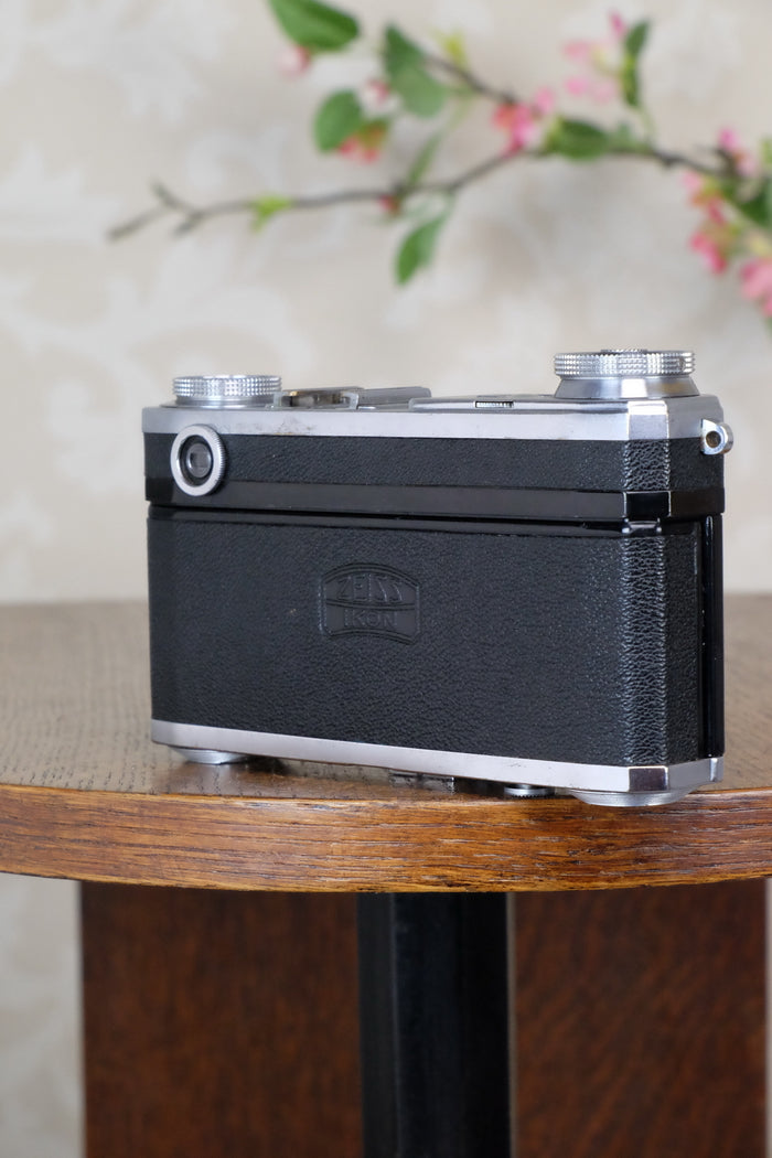 Excellent! 1938 Zeiss Ikon Contax II, CLA'd, Freshly Serviced! - Zeiss-Ikon- Petrakla Classic Cameras