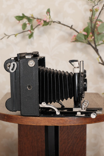 Superb! 1930 Voigtlander Bergheil Camera with Heliar lens! Freshly serviced, CLA'd! - Voigtlander- Petrakla Classic Cameras