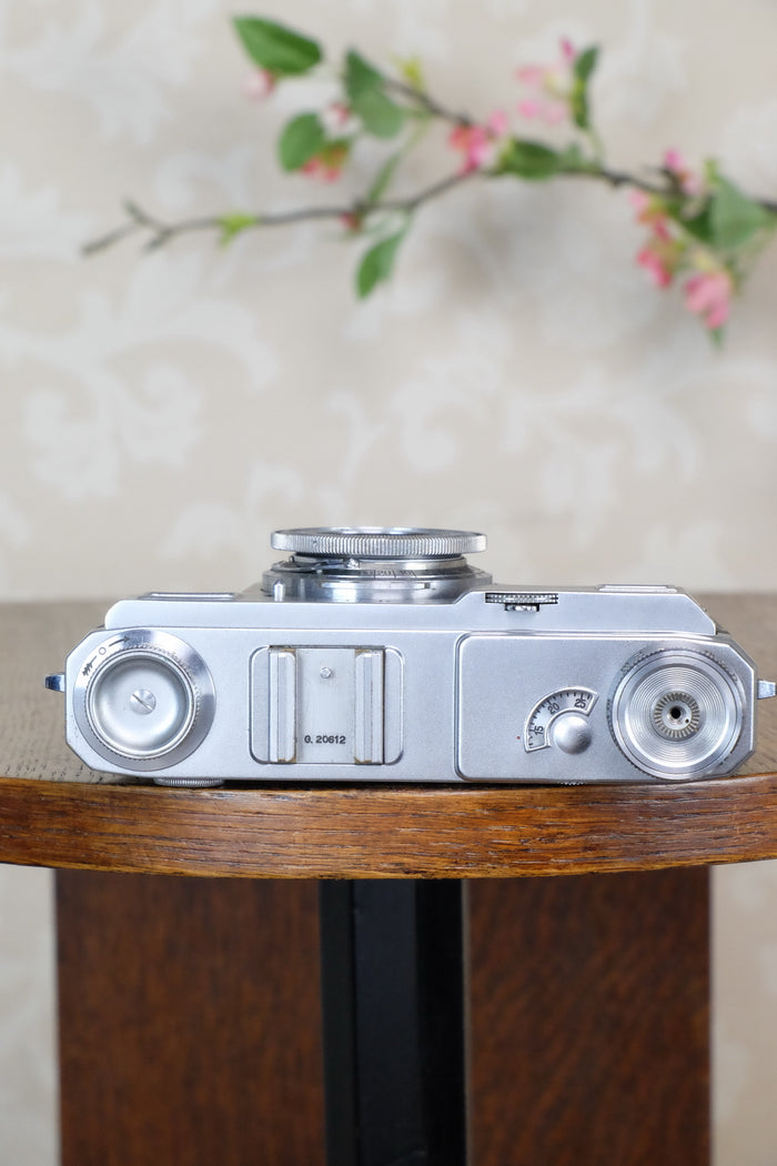 Excellent! 1938 Zeiss Ikon Contax II, CLA'd, Freshly Serviced! - Zeiss-Ikon- Petrakla Classic Cameras