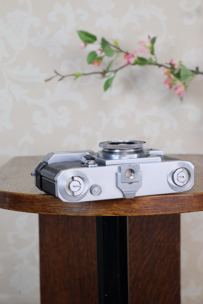 Excellent! 1938 Zeiss Ikon Contax II, CLA'd, Freshly Serviced! - Zeiss-Ikon- Petrakla Classic Cameras