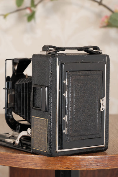 Superb! 1930 Voigtlander Bergheil Camera with Heliar lens! Freshly serviced, CLA'd! - Voigtlander- Petrakla Classic Cameras