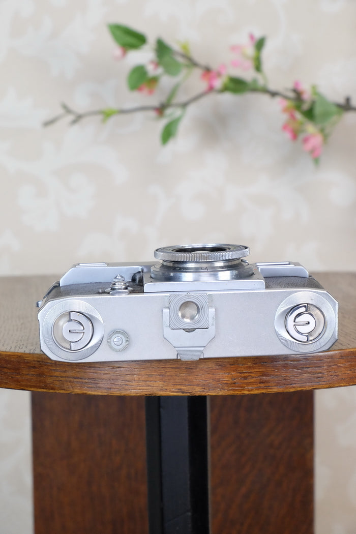 Excellent! 1938 Zeiss Ikon Contax II, CLA'd, Freshly Serviced! - Zeiss-Ikon- Petrakla Classic Cameras