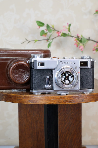 Excellent! 1938 Zeiss Ikon Contax II, CLA'd, Freshly Serviced! - Zeiss-Ikon- Petrakla Classic Cameras