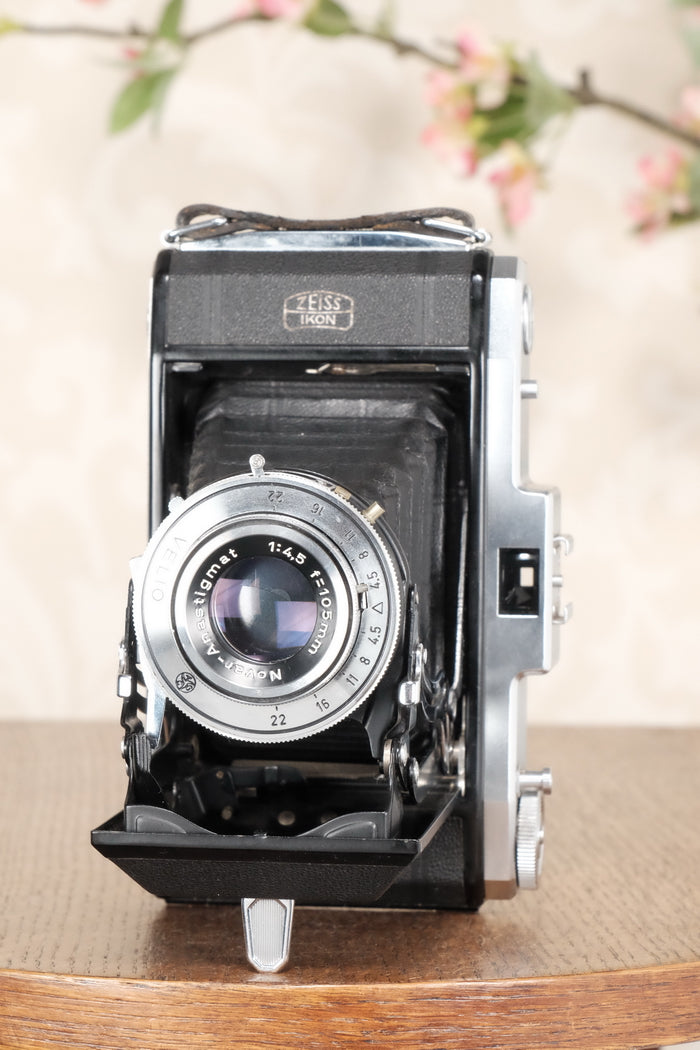 Superb! 1952 6x9 Zeiss-Ikon Nettar, CLA'd, Freshly Serviced! - Zeiss-Ikon- Petrakla Classic Cameras