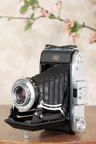 Superb! 1952 6x9 Zeiss-Ikon Nettar, CLA'd, Freshly Serviced! - Zeiss-Ikon- Petrakla Classic Cameras