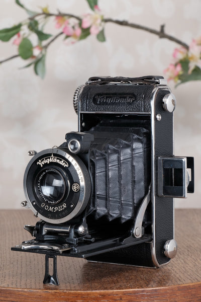 1935 Voigtlander Inos II 6x9 Folder. CLA’d, Freshly Serviced!