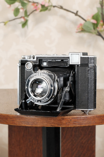 1937 Zeiss Ikon Super Ikonta 6x6, Tessar lens, CLA'd, Freshly Serviced! - Zeiss-Ikon- Petrakla Classic Cameras