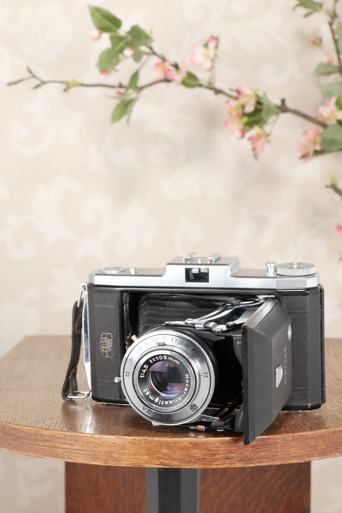 Superb! 1952 6x9 Zeiss-Ikon Nettar, CLA'd, Freshly Serviced! - Zeiss-Ikon- Petrakla Classic Cameras