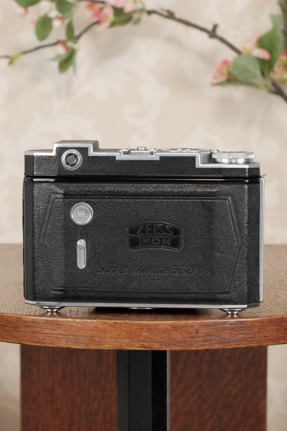 1937 Zeiss Ikon Super Ikonta 6x6, Tessar lens, CLA'd, Freshly Serviced! - Zeiss-Ikon- Petrakla Classic Cameras