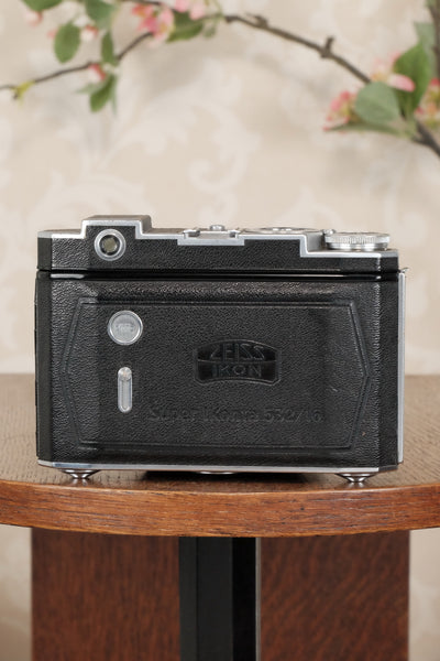 1937 Zeiss Ikon Super Ikonta 6x6, Tessar lens, CLA'd, Freshly Serviced! - Zeiss-Ikon- Petrakla Classic Cameras