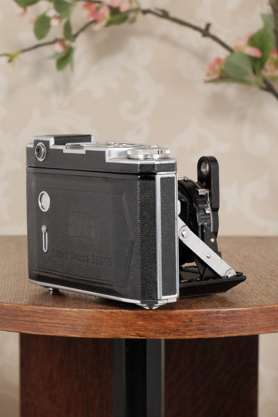 1937 Zeiss Ikon Super Ikonta 6x6, Tessar lens, CLA'd, Freshly Serviced! - Zeiss-Ikon- Petrakla Classic Cameras