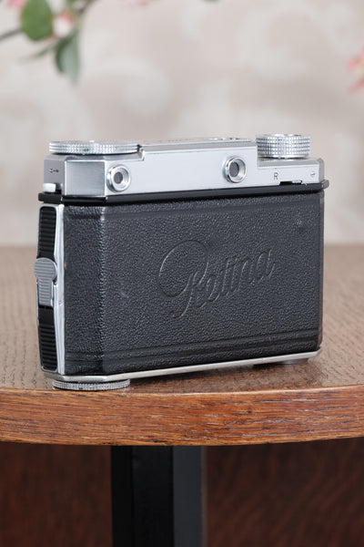 1938 Kodak Retina II, prewar Coupled Rangefinder camera. CLA'd, Freshly Serviced!