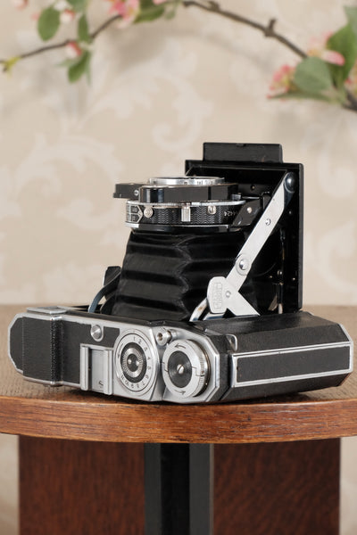 1937 Zeiss Ikon Super Ikonta 6x6, Tessar lens, CLA'd, Freshly Serviced! - Zeiss-Ikon- Petrakla Classic Cameras