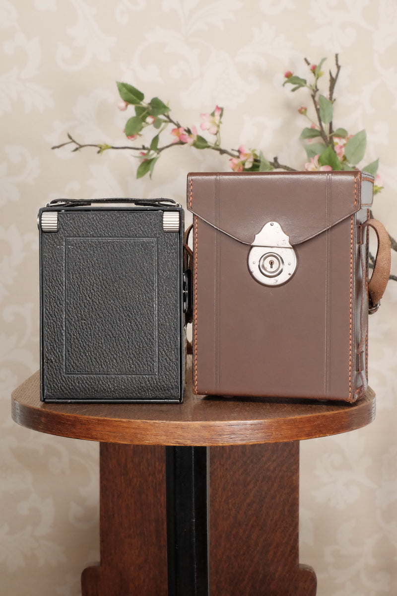 Superb! 1927 Voigtlander 9x12 Bergheil Camera with Heliar Lens!  Freshly serviced, CLA’d! - Voigtlander- Petrakla Classic Cameras
