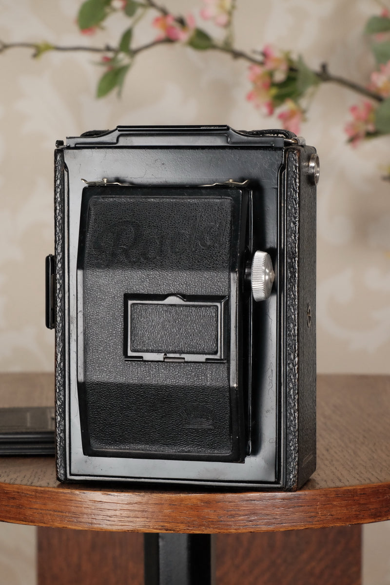 Superb! 1927 Voigtlander 9x12 Bergheil Camera with Heliar Lens!  Freshly serviced, CLA’d! - Voigtlander- Petrakla Classic Cameras