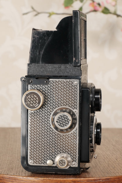 1934 Art-Deco Nickel-plated Rolleicord CLA’d, Freshley Serviced! - Frank & Heidecke- Petrakla Classic Cameras