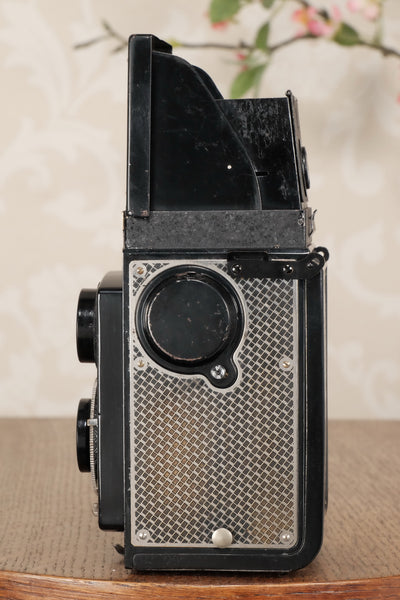 1934 Art-Deco Nickel-plated Rolleicord CLA’d, Freshley Serviced! - Frank & Heidecke- Petrakla Classic Cameras