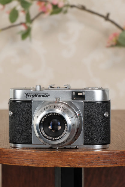 1950’s Voigtlander 35mm Vito B, CLA'd, Freshly Serviced! - Voigtlander- Petrakla Classic Cameras