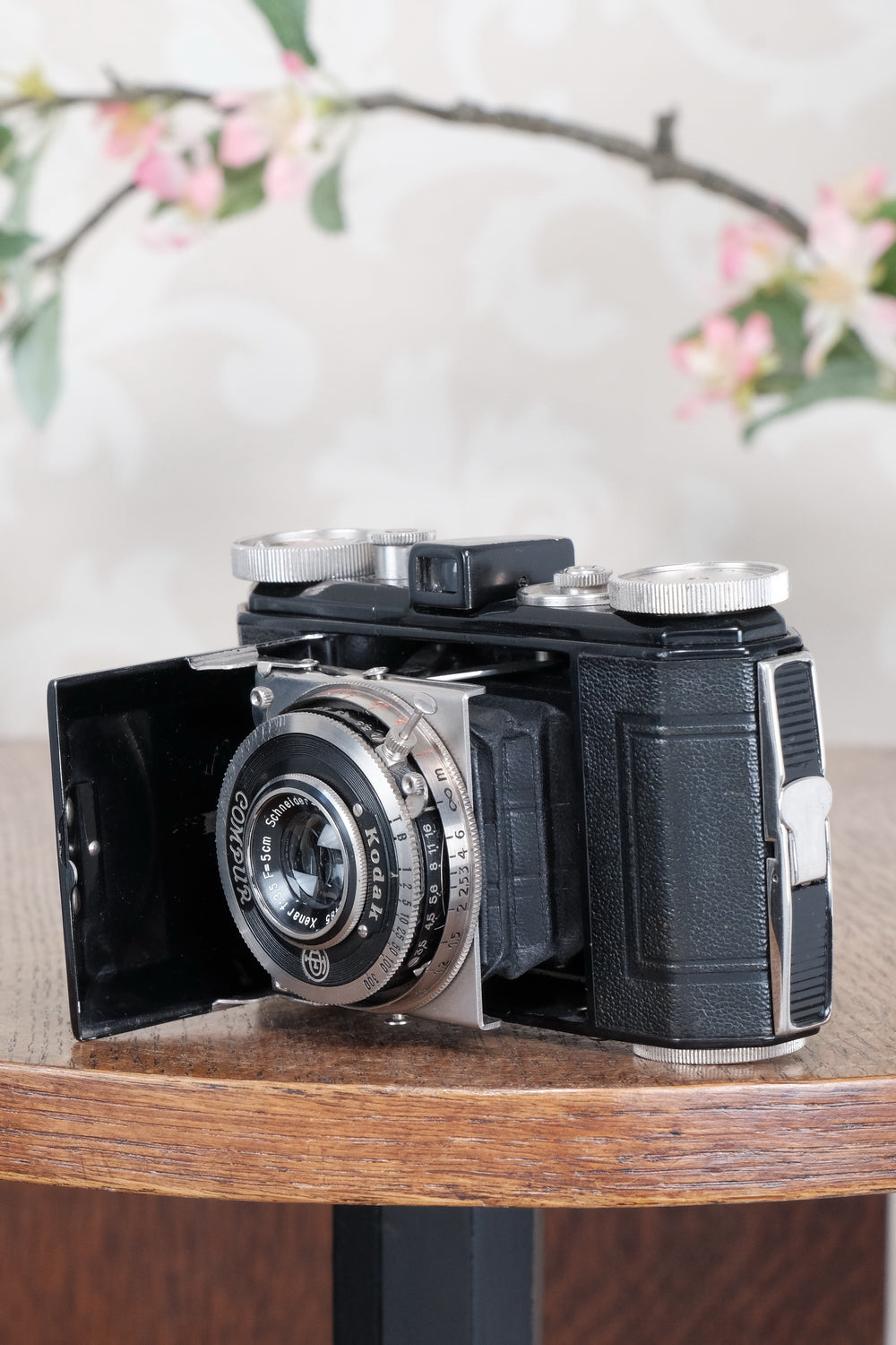 Superb! THE ORIGINAL FIRST VERSION, 1935 Black Kodak Retina, model 117. CLA'd, Freshly Serviced!