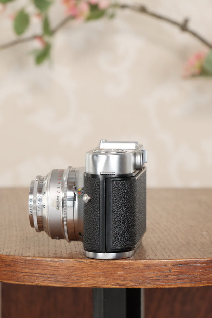 1950’s Voigtlander 35mm Vito B, CLA'd, Freshly Serviced! - Voigtlander- Petrakla Classic Cameras